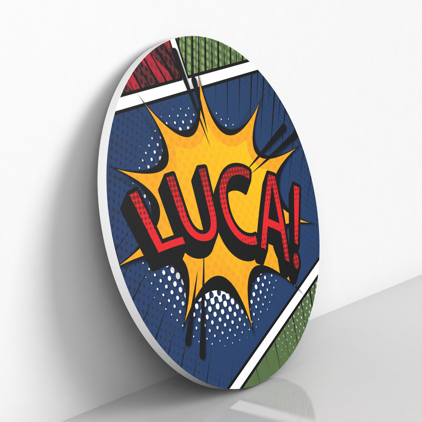 Superhero Comic Personalized Name Sign - Kids Name Sign