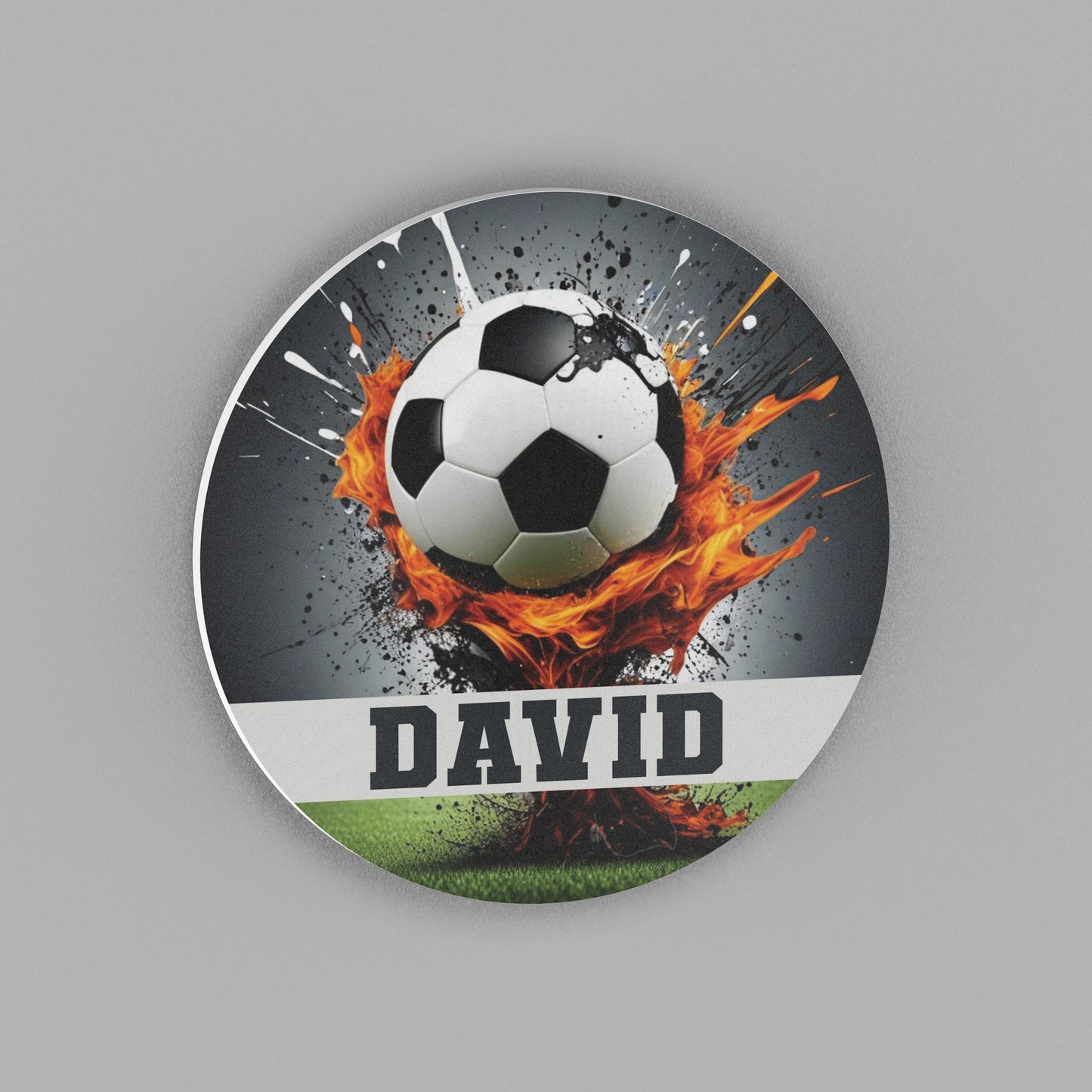 Personalized Soccer Ball Name Sign, Wall Art, Soccer Name Sign, Sports Name Sign, Gift For Soccer Players, Sports Wall Art