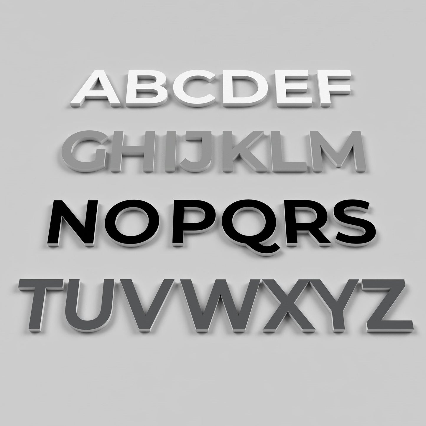 Don't Wish For It Work For It | 3D Gym Wall Quote | PVC Motivation Sign | Home Gym Decor | Fitness Room Wall Letters | Workout Inspo Gift