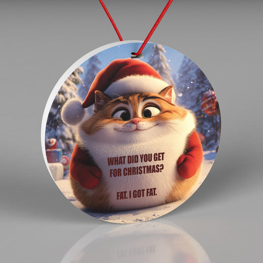 2024 Funny Christmas Ornament, Meme Ornament, Humorous Holiday Decoration, Gag Gift Idea