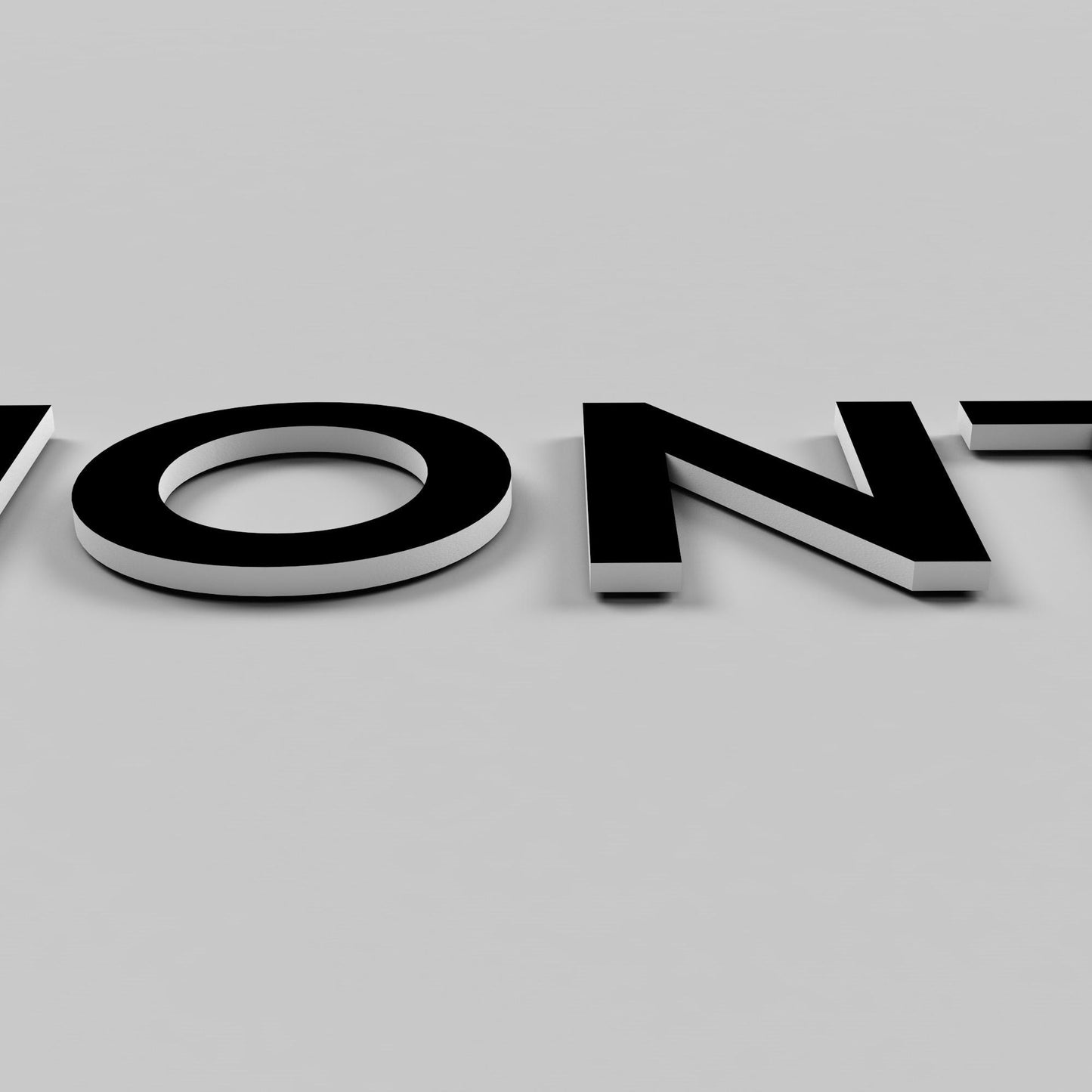 Gym Wall Letters “Nobody Cares Work Harder” — PVC Letters — Home Gym / Fitness Studio / Workout Room Motivational Sign