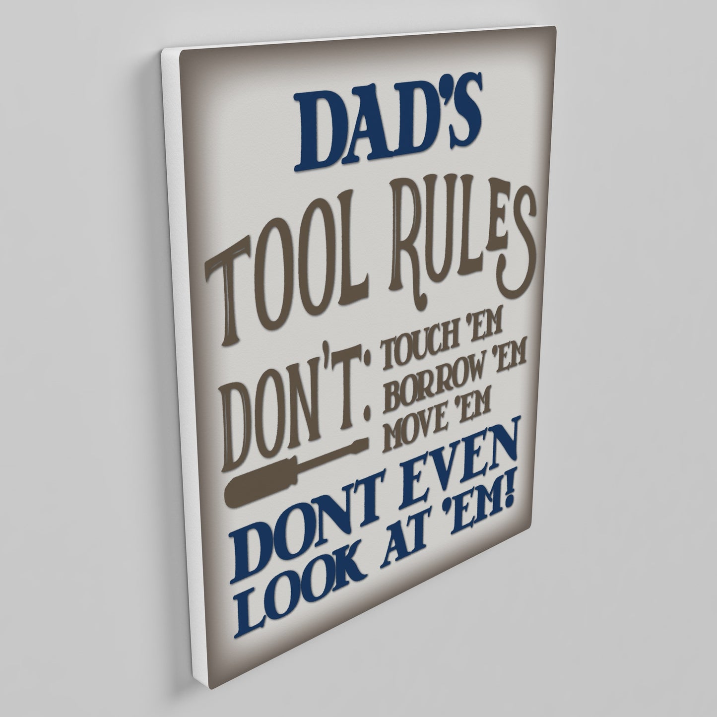 Father's Day Gift, Gift for Dad from Kids, Garage Sign, Workshop Sign