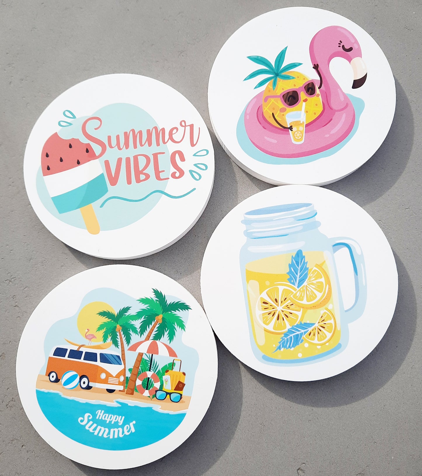 Outdoor Summer Coasters