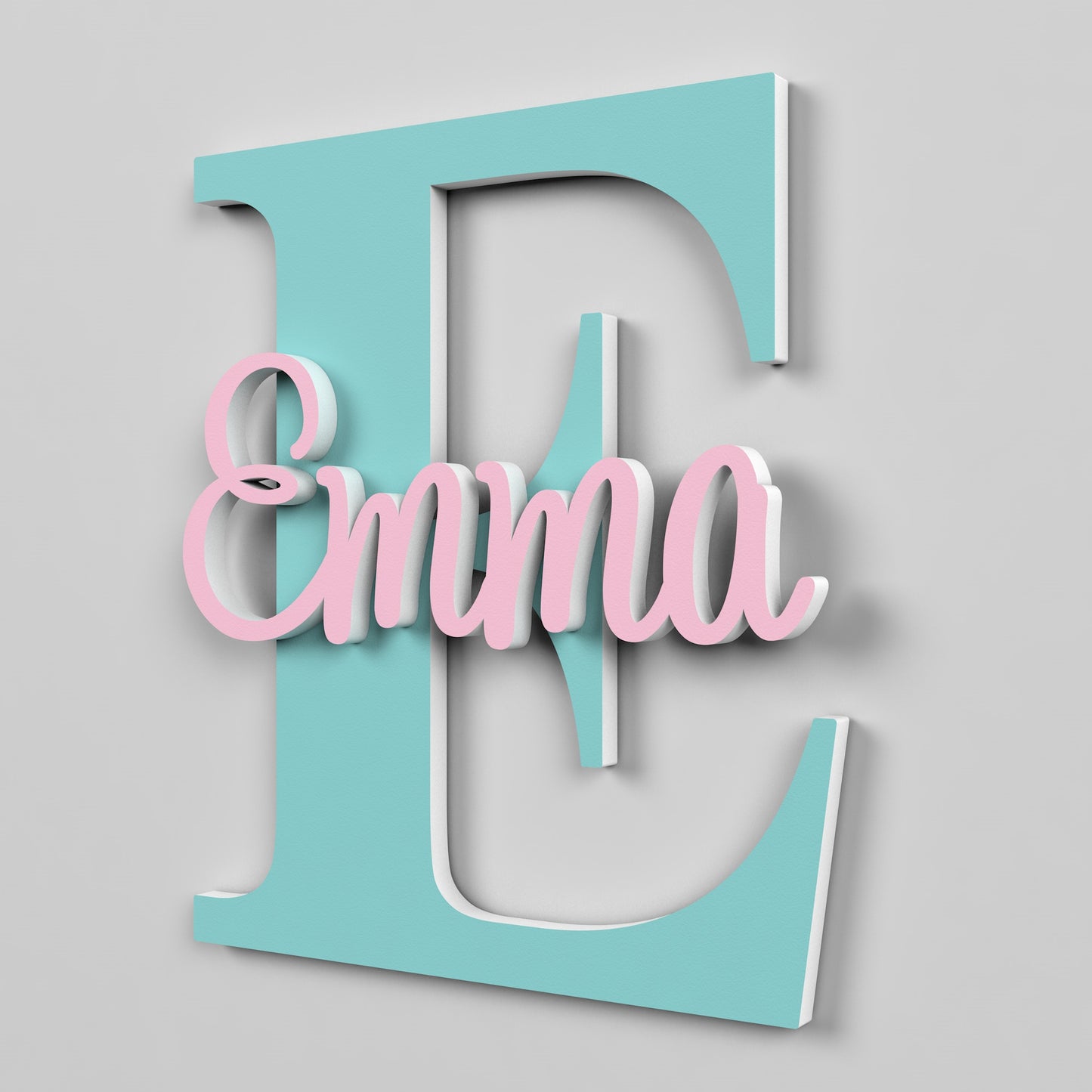 Name Sign for Kids and Baby - Nursery Name Sign Wall Decor