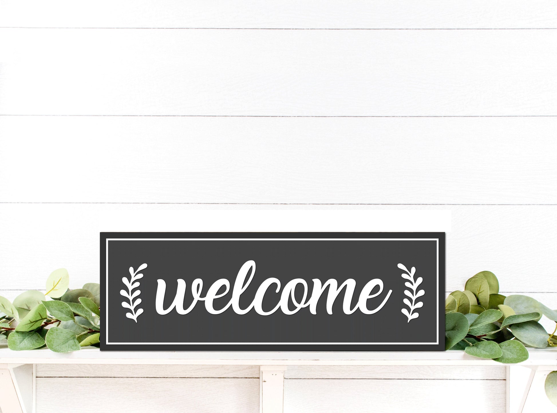 Welcome Sign, Front Door Sign, Indoor and Outdoor Welcome Sign, Entryway Sign, Home Decor