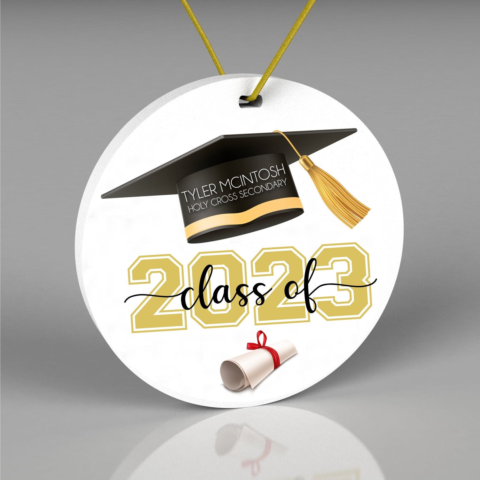 2023 Graduate Christmas Ornament - Personalized Gift for Graduate - 2023 Ornament with Gift Box