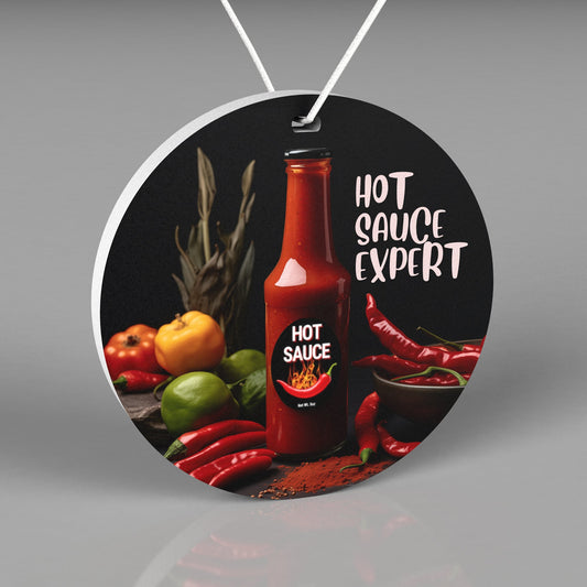 Hot Sauce Christmas Ornament - Hot Sauce Lover Gift - Hot Sauce Expert Gift Idea